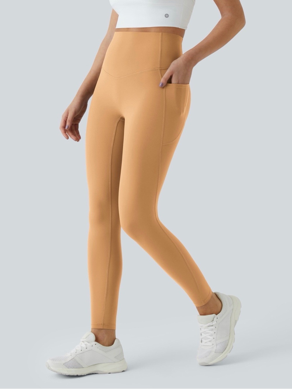 Halara UltraSculpt High Waisted Tummy Control Pocket Shaping Training Leggings